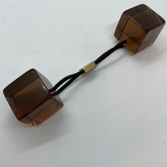 Louis Vuitton Elastic Hair Cubes RARE VINTAGE - Picture 4 of 7